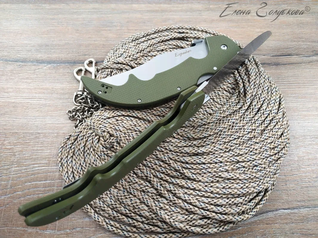 Нож Cold Steel Espada Large green реплика SD1501-3