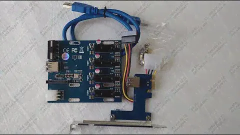 Обзор и тестирование разветвителя PCI-E x1 to 4x