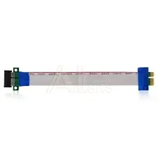 1415988 Espada Переходник PCI-E X1 M to PCI-E X1 F, 18 cm, (EPCIEM-PCIEF18r) удлинитель (37793)