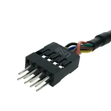 Переходник USB 3.0 (внутр.) - USB 2.0 (внутр.) Espada для материнсокй платы (10pinMto20pinF)